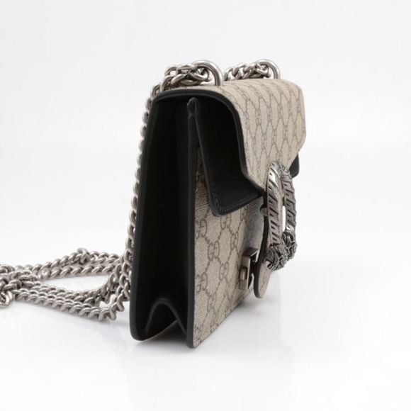 Gucci GG Supreme Mini Shoulder Bag Dionysus Chain - Picture 3 of 6